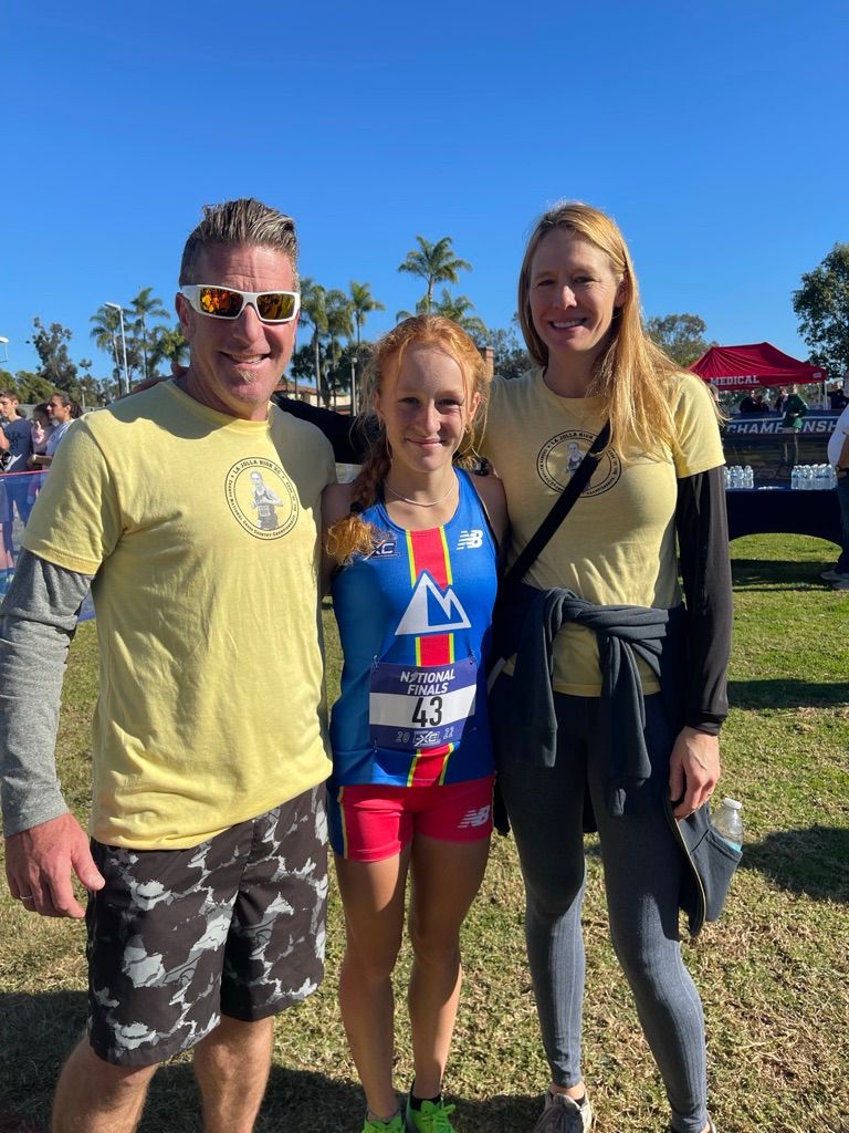 Chiara with Parents