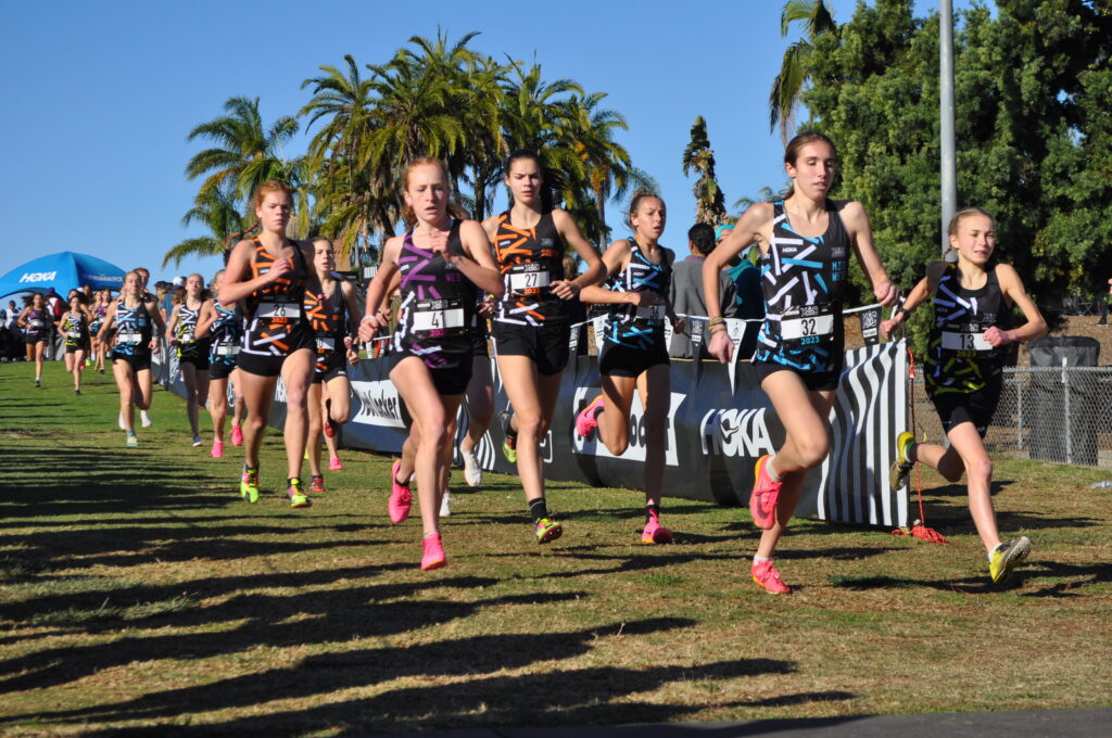 Chiara Running with Others