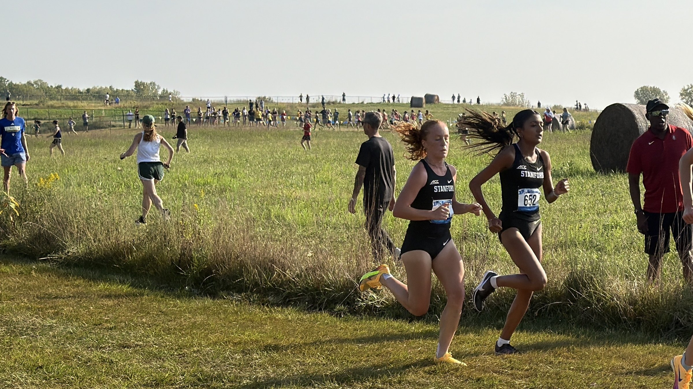 Chiara Dailey racing for Stanford
